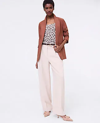Ann Taylor The Petite Longline Blazer in Bi-Stretch Twill sold by Ann Taylor product image thumbnail 3