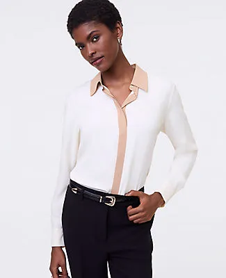 Ann Taylor Petite Button Down Shirt sold by Ann Taylor