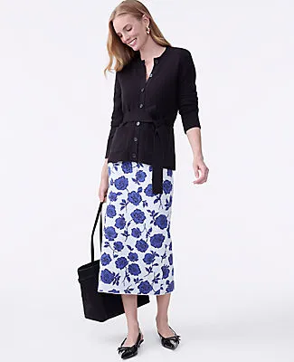 Ann Taylor Petite Floral Sweater Pencil Skirt sold by Ann Taylor product image thumbnail 4