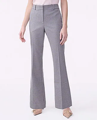 Ann Taylor The Jayne Trouser in Houndstooth — Curvy Fit sold by Ann Taylor