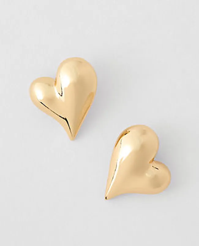 Ann Taylor Mini Heart Stud Earrings sold by Ann Taylor