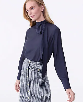 Ann Taylor Bow Blouse sold by Ann Taylor product image thumbnail 3