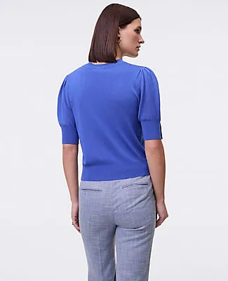 Ann Taylor Button Sweater Tee sold by Ann Taylor product image thumbnail 2
