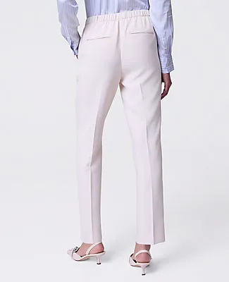 Ann Taylor The Petite Relaxed Ankle Pant in Fluid Crepe sold by Ann Taylor product image thumbnail 3