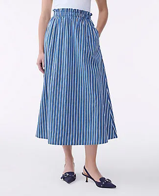 Ann Taylor Petite Striped Maxi Skirt sold by Ann Taylor product image thumbnail 2