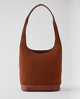 Ann Taylor Suede Tote sold by Ann Taylor