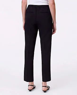Ann Taylor The Relaxed Ankle Pant in Fluid Crepe sold by Ann Taylor product image thumbnail 3