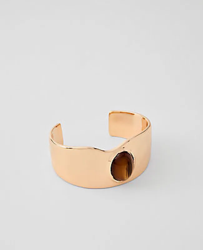 Ann Taylor Metal Stone Cuff sold by Ann Taylor