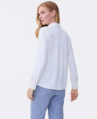 Ann Taylor Bow Blouse sold by Ann Taylor product image thumbnail 2