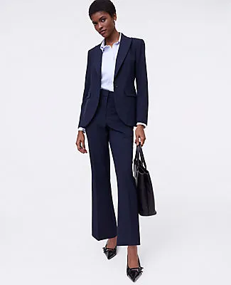 Ann Taylor The Fitted Long Blazer in Seasonless Stretch sold by Ann Taylor product image thumbnail 3