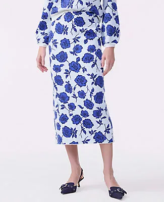 Ann Taylor Petite Floral Sweater Pencil Skirt sold by Ann Taylor product image thumbnail 2