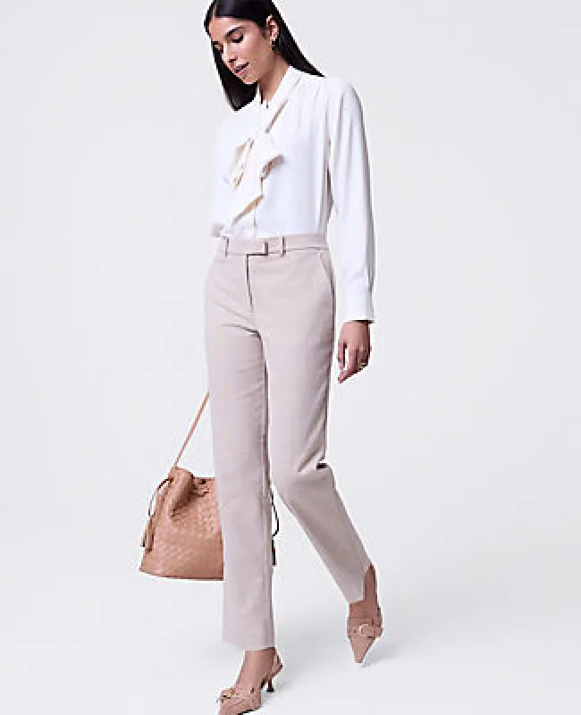 Ann Taylor The Bridgette Pant in Herringbone sold by Ann Taylor