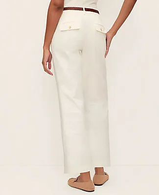 Ann Taylor Weekend Collection Belted Ankle Pant sold by Ann Taylor product image thumbnail 3