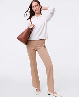 Ann Taylor Weekend Collection Knit Flare Ankle Pant sold by Ann Taylor