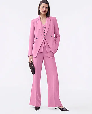 Ann Taylor The Petite Cutaway Blazer in Fluid Crepe sold by Ann Taylor