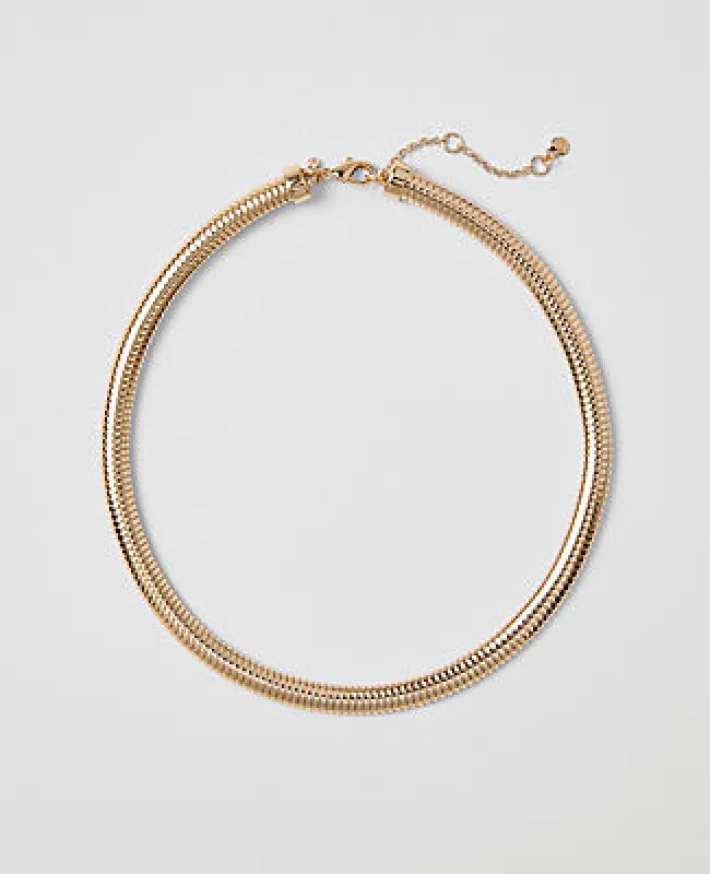 Ann Taylor Snake Chain Necklace sold by Ann Taylor
