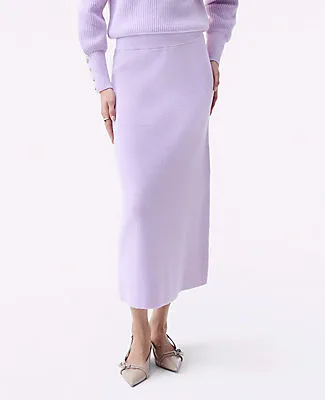 Ann Taylor Petite Ribbed Sweater Skirt sold by Ann Taylor product image thumbnail 2