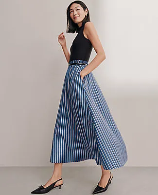 Ann Taylor Petite Striped Maxi Skirt sold by Ann Taylor product image thumbnail 4
