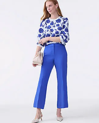 Ann Taylor The Tall Relaxed Jayne Trouser in Textured Crepe sold by Ann Taylor