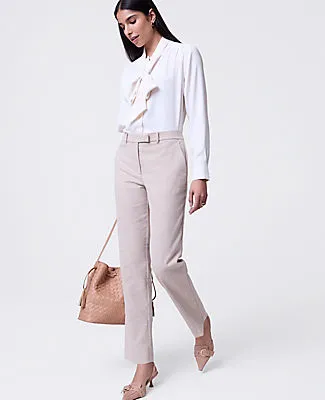 Ann Taylor The Petite Bridgette Pant in Herringbone sold by Ann Taylor