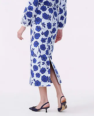 Ann Taylor Petite Floral Sweater Pencil Skirt sold by Ann Taylor product image thumbnail 3