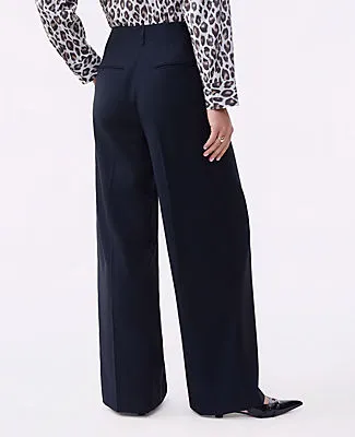 Ann Taylor The Petite Pleated Wide-Leg Pant sold by Ann Taylor product image thumbnail 3
