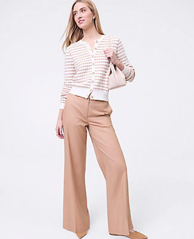Ann Taylor Weekend Collection Everyday Wide-Leg Pant sold by Ann Taylor