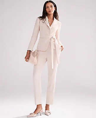 Ann Taylor The Petite Relaxed Ankle Pant in Fluid Crepe sold by Ann Taylor product image thumbnail 5