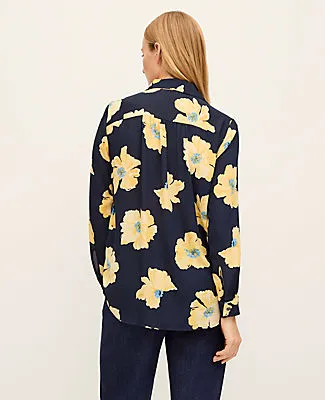 Ann Taylor Floral Camp Shirt sold by Ann Taylor product image thumbnail 2