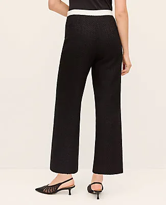 Ann Taylor The Grace Straight Pant in Tweed sold by Ann Taylor product image thumbnail 3