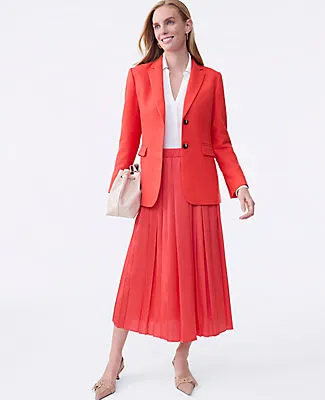 Ann Taylor The Petite Greenwich Blazer in Basketweave sold by Ann Taylor product image thumbnail 3