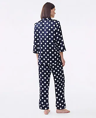 Ann Taylor Dotted Satin Pajama Set sold by Ann Taylor product image thumbnail 2
