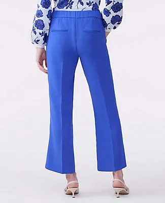 Ann Taylor The Tall Relaxed Jayne Trouser in Textured Crepe sold by Ann Taylor product image thumbnail 3