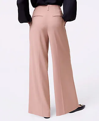 Ann Taylor The Petite Pleated Wide-Leg Pant sold by Ann Taylor product image thumbnail 3