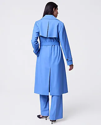 Ann Taylor The Petite Long Trench Coat sold by Ann Taylor product image thumbnail 2