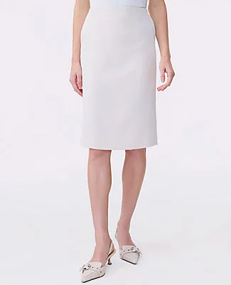Ann Taylor The Petite Pocket Midi Skirt in Fluid Crepe sold by Ann Taylor product image thumbnail 2