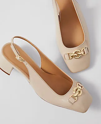 Ann Taylor Horsebit Patent Pump sold by Ann Taylor product image thumbnail 2
