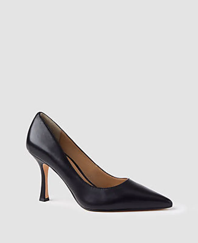 Ann Taylor Mila Leather Pump sold by Ann Taylor