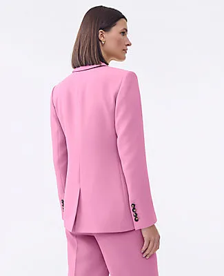 Ann Taylor The Petite Cutaway Blazer in Fluid Crepe sold by Ann Taylor product image thumbnail 2