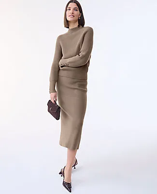 Ann Taylor Petite Ribbed Sweater Skirt sold by Ann Taylor