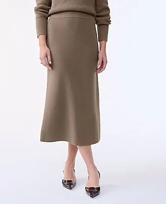 Ann Taylor Petite Ribbed Sweater Skirt sold by Ann Taylor product image thumbnail 2