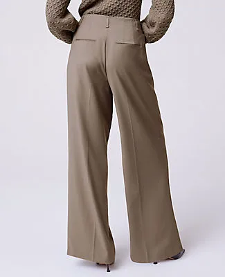 Ann Taylor The Petite Pleated Wide-Leg Pant sold by Ann Taylor product image thumbnail 3