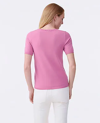 Ann Taylor Easy Sweater Tee sold by Ann Taylor product image thumbnail 2