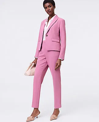 Ann Taylor The Petite Relaxed Ankle Pant in Fluid Crepe sold by Ann Taylor