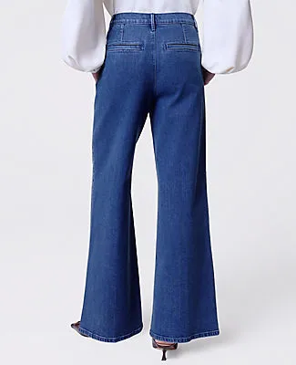 Ann Taylor The Petite Denim Trouser sold by Ann Taylor product image thumbnail 3