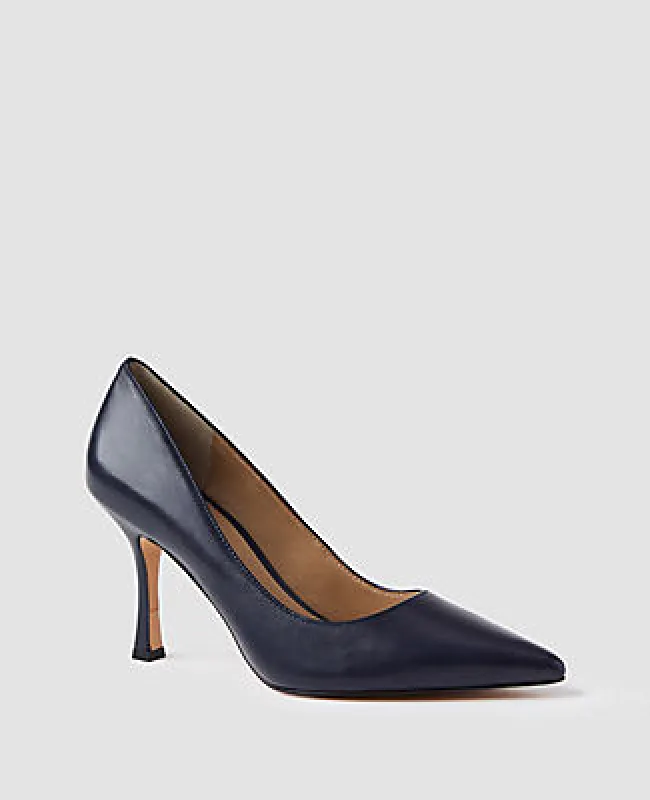 Ann Taylor Mila Leather Pump sold by Ann Taylor
