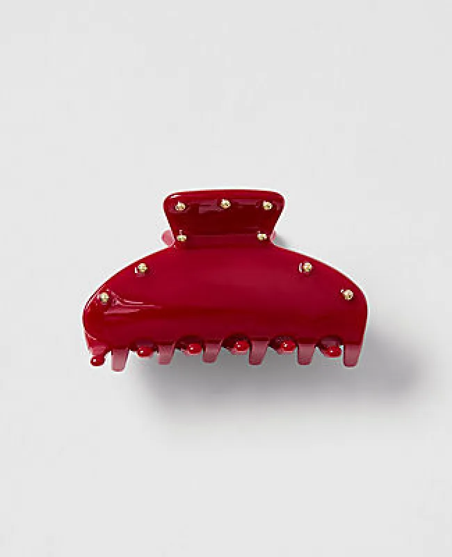 Ann Taylor Studded Acetate Hair Clip sold by Ann Taylor