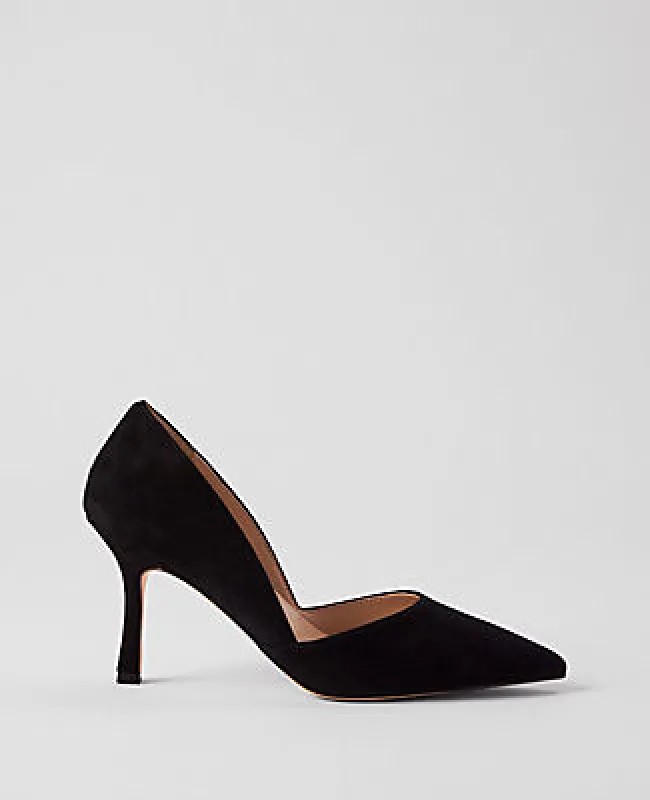 Ann Taylor Azra Suede Pump sold by Ann Taylor
