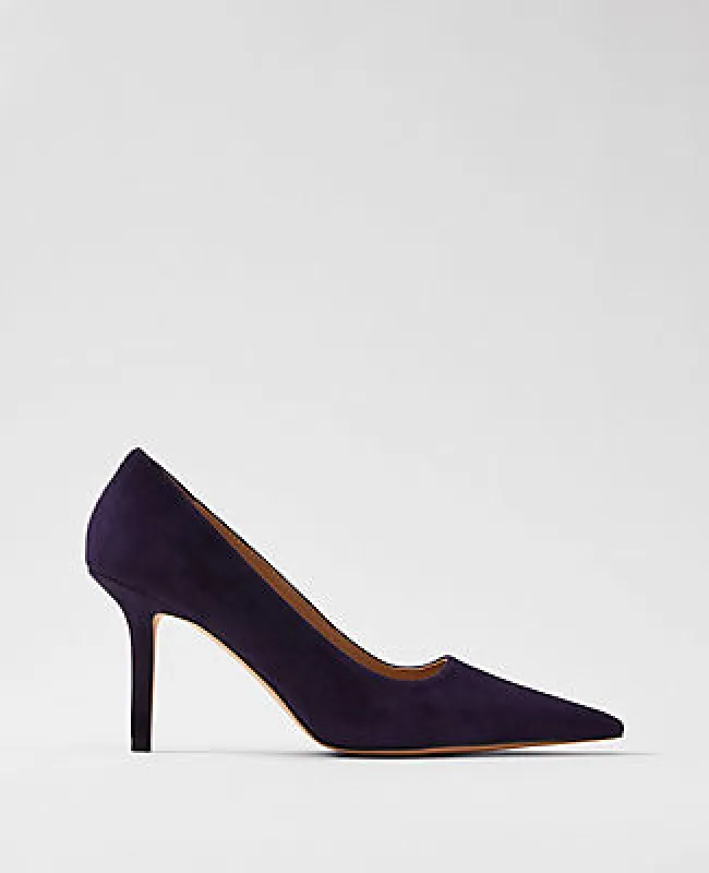 Ann Taylor Pointy Toe Suede Pump made by Ann Taylor