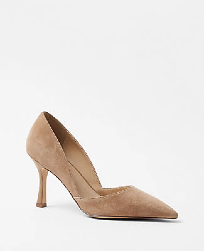 Ann Taylor Azra Suede Pump sold by Ann Taylor